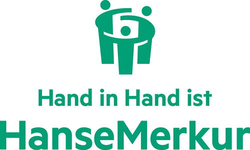 HanseMerkur Logo Drei-Schichten-Modell